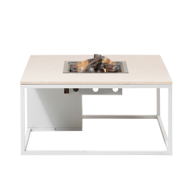 Cosiloft 100 lounge table white / stone look