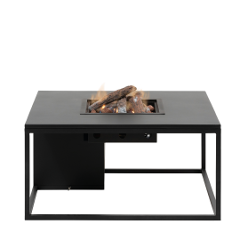 Cosiloft 100 lounge table black / black