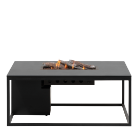 Cosiloft 120 lounge table black / black