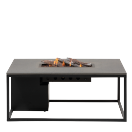 Cosiloft 120 lounge table black / grey