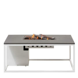 Cosiloft 120 lounge table white / grey