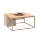 Cosiloft 100 lounge table sandy beige / teak