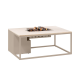 Cosiloft 120 lounge table sandy beige / stone look