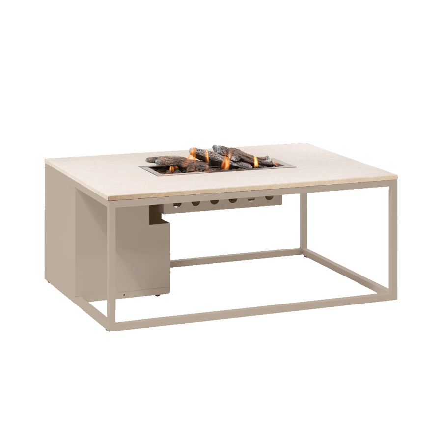 Cosiloft 120 lounge table sandy beige / stone look