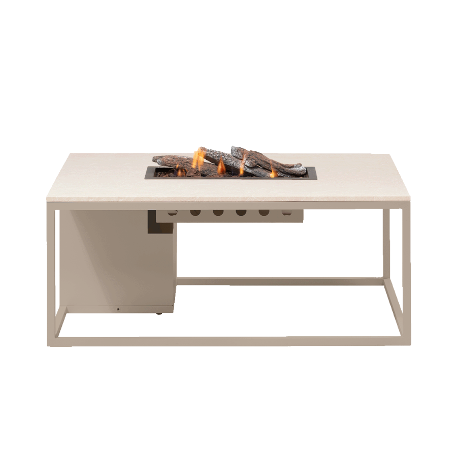 Cosiloft 120 lounge table sandy beige / stone look